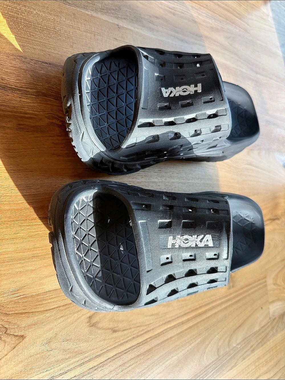 Hoka Ora Recovery Slide Gen1 Black Sport Sandals